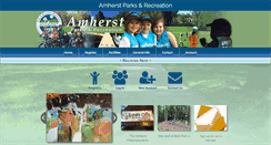 Desktop Screenshot of amherstrec.org